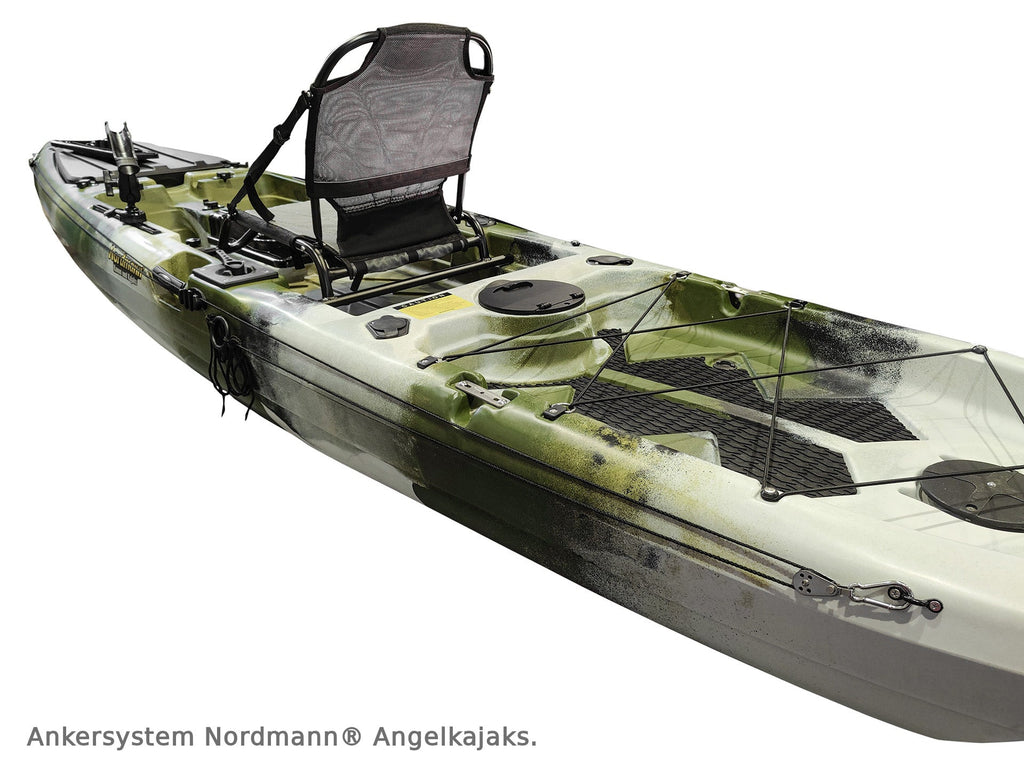 Nordmann Dingi 250 - 8.2 Angelkajak Sit on Top inkl. Zahnstangen-Pedalantrieb