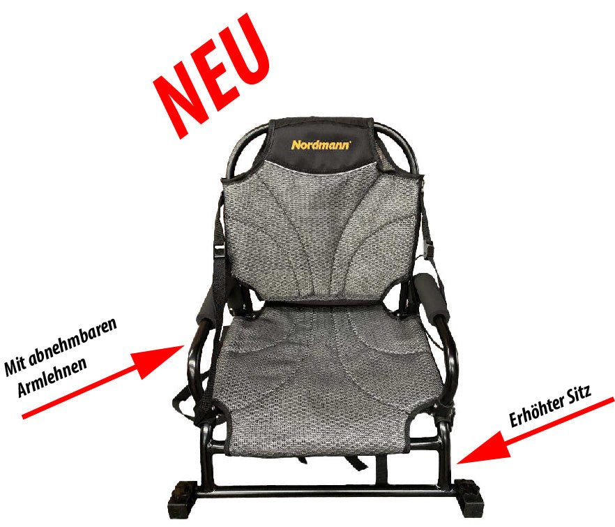 Nordmann Dingi 250 - 8.2 Angelkajak Sit on Top inkl. Zahnstangen-Pedalantrieb